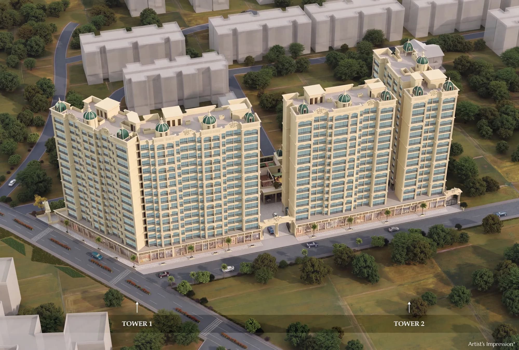 SM Imperial Tower 2 in Survey No. 2/1/2, Koyana Velhe, near Taloja RTO, Taloja Phase 2, Navi Mumbai 410208